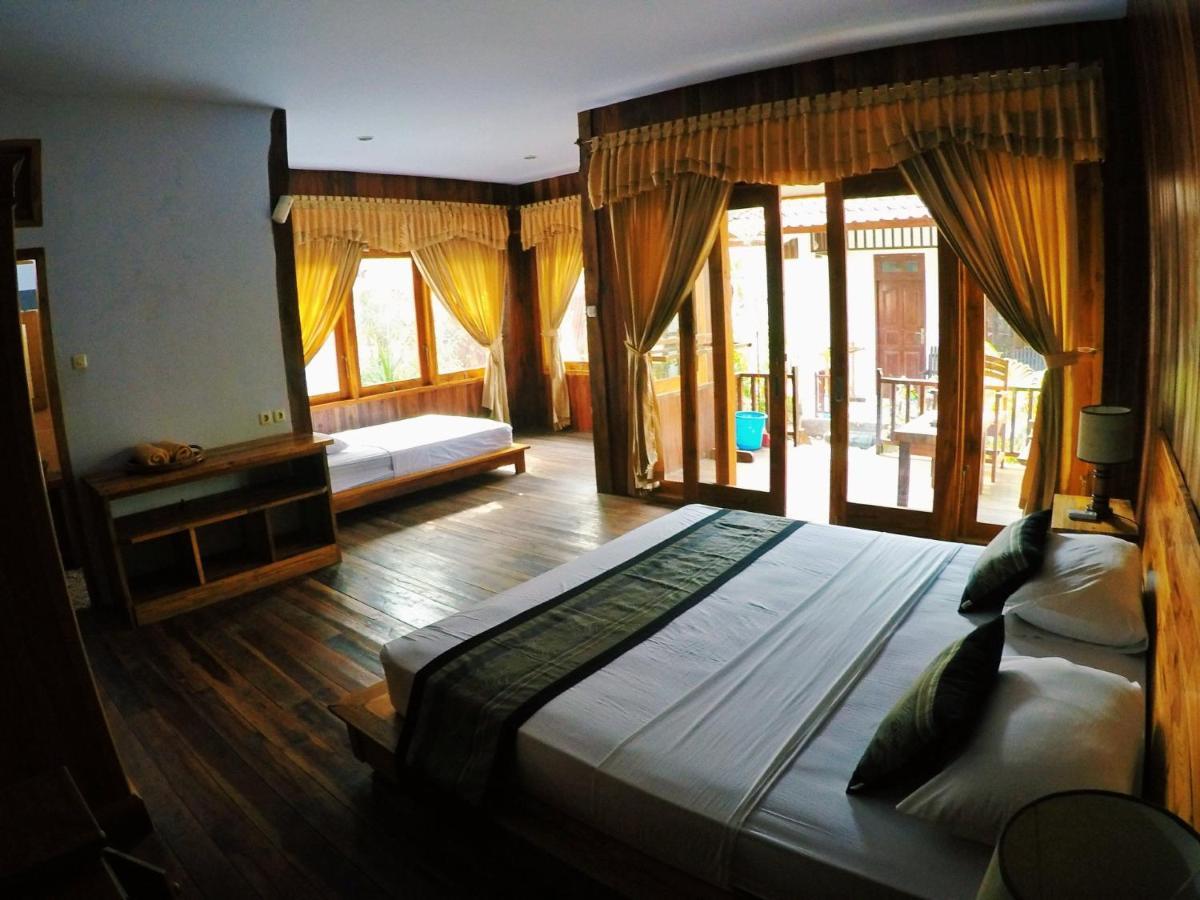 Gili Smile Bungalow 吉利特拉旺安 外观 照片
